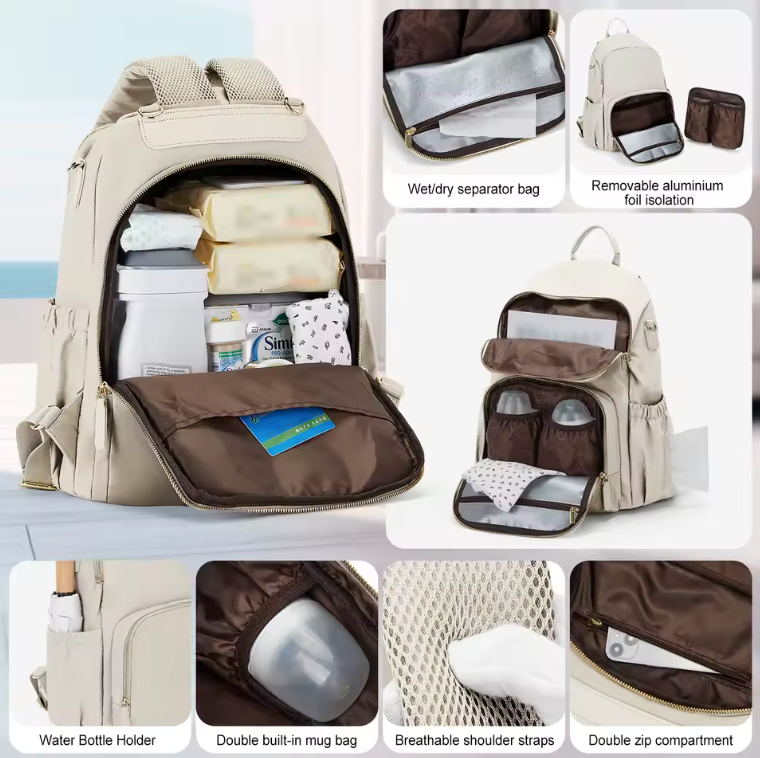 Urban Luxe Mum Backpack