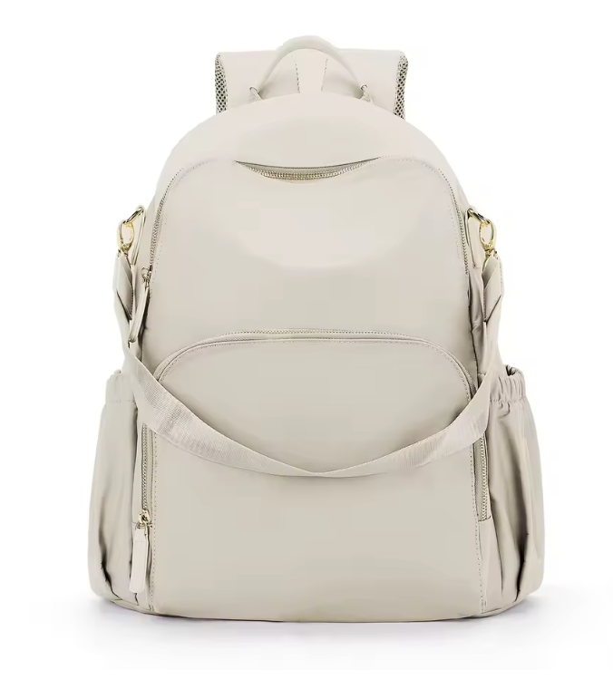 Urban Luxe Mum Backpack - Beige