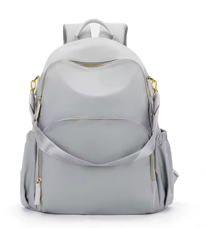 Urban Luxe Mum Backpack - Grey